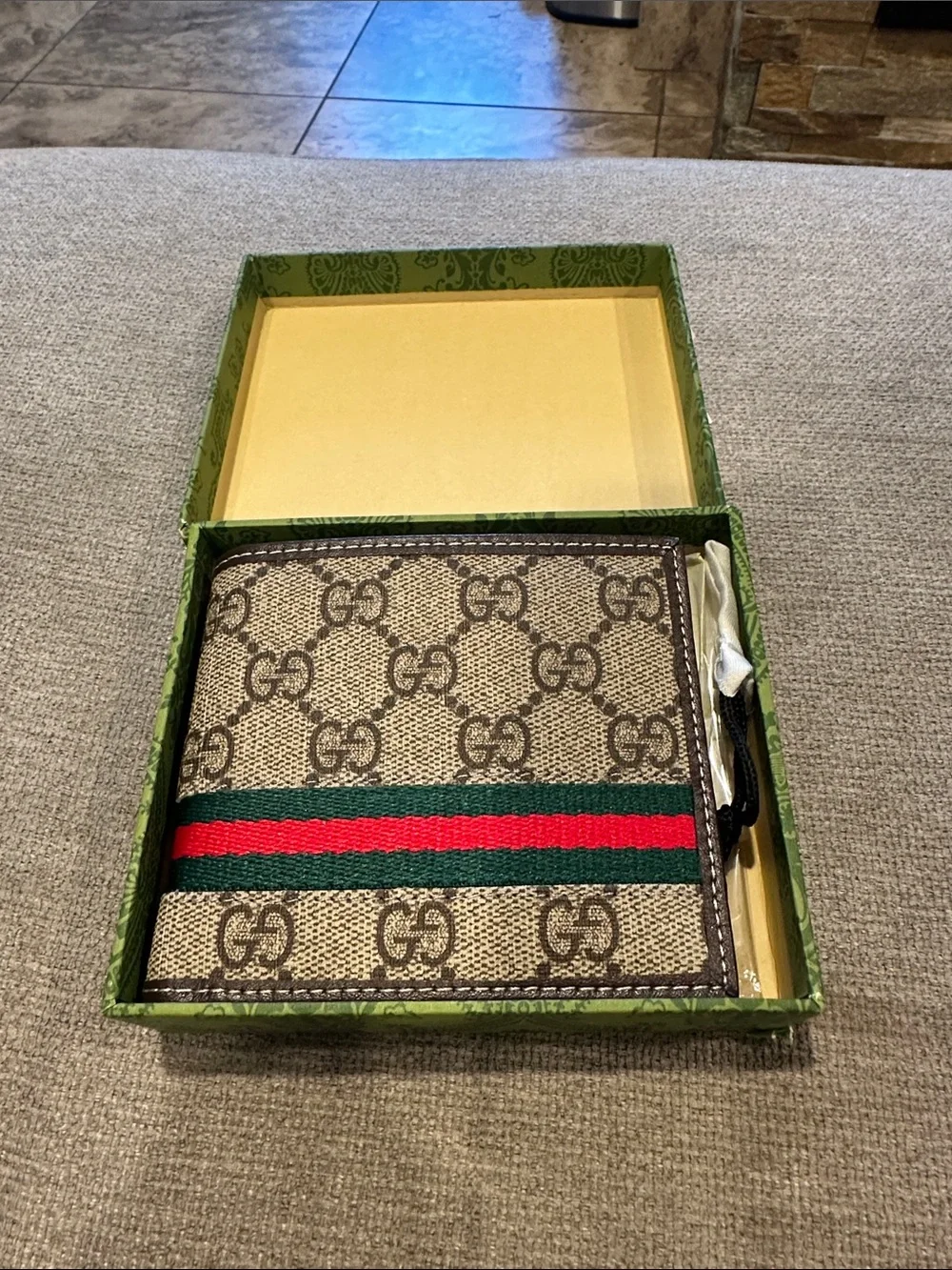 Canvas Bi-Fold Wallet